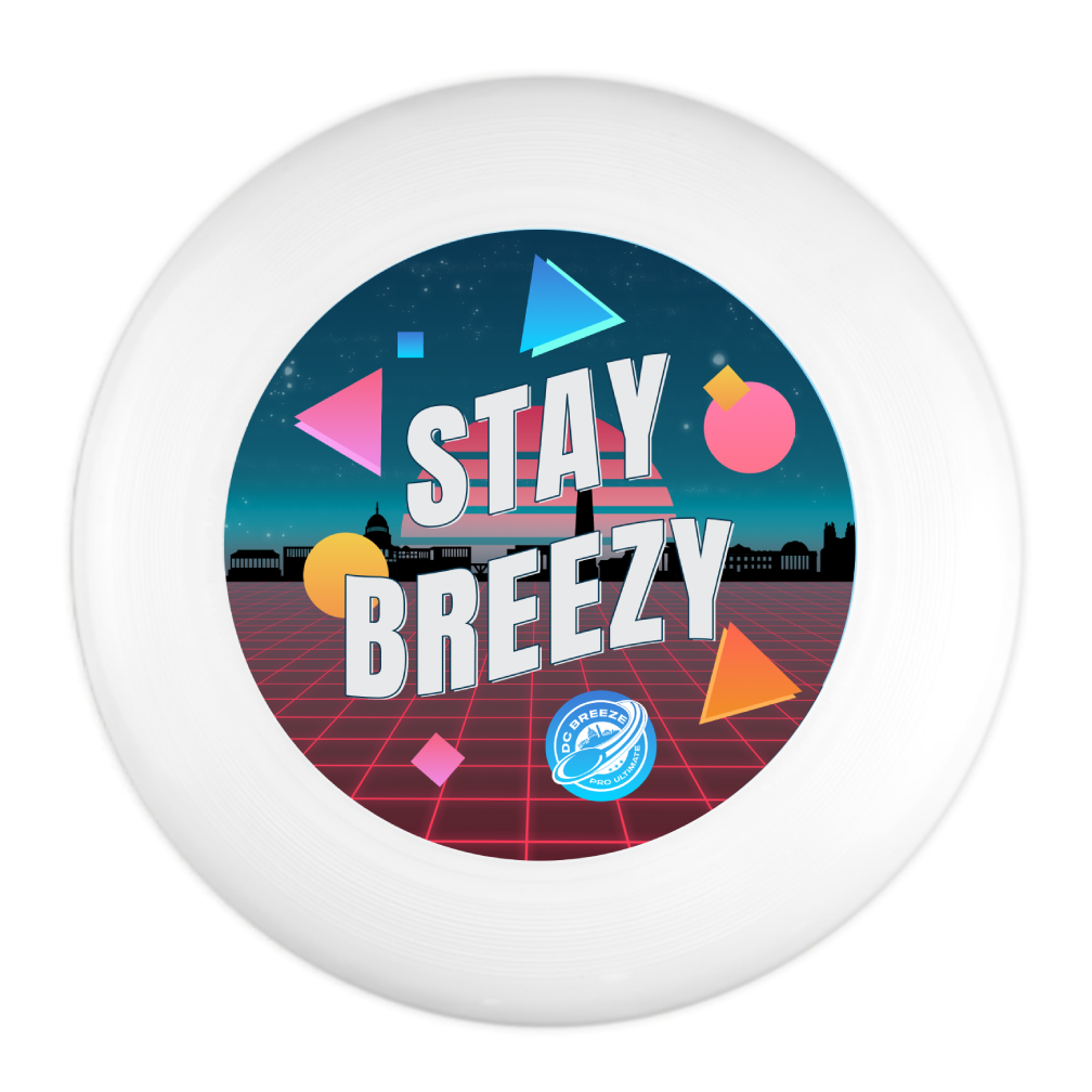 Stay Breezy Retro Wave Pro Frisbee®