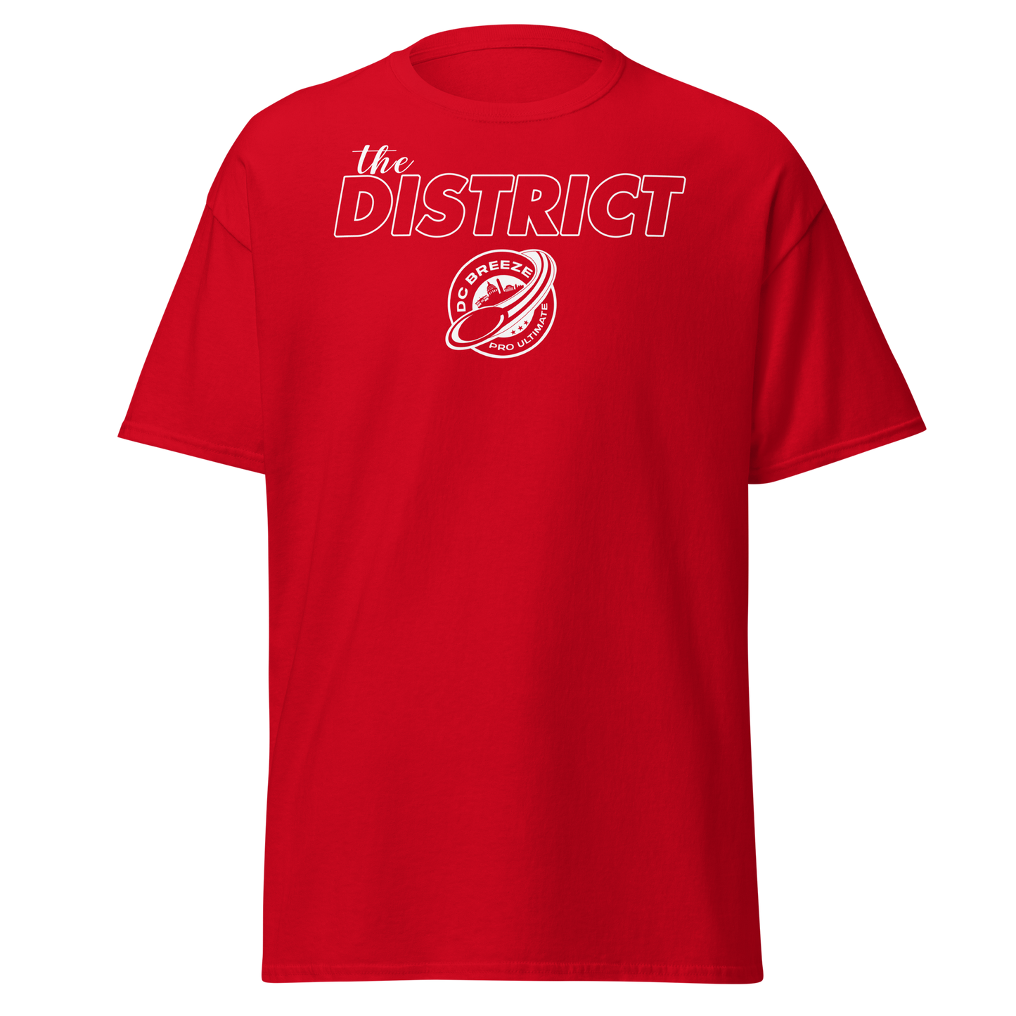 The District Red Unisex Performance T-Shirt