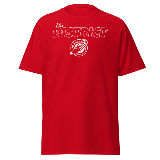 The District Red Unisex Performance T-Shirt