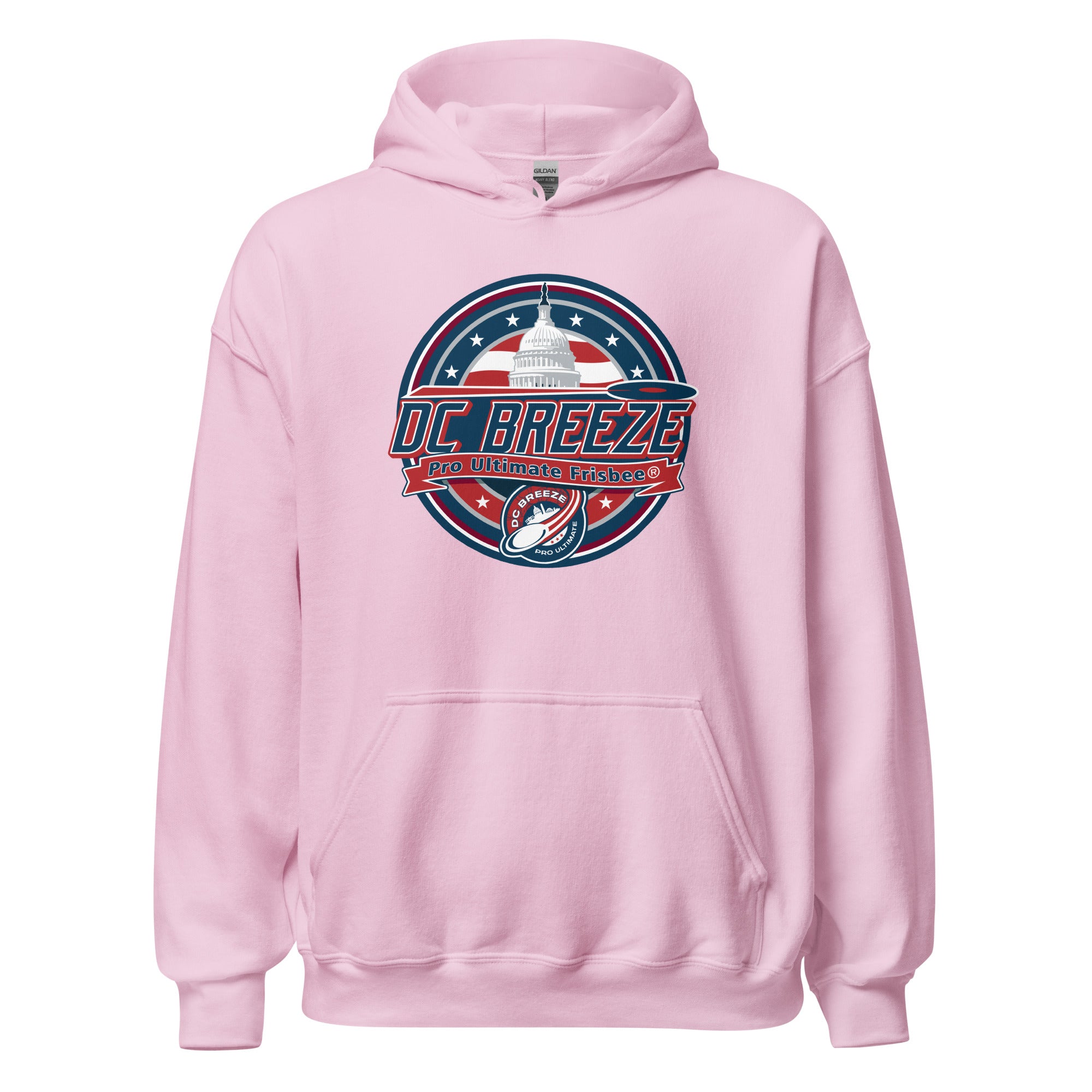 Unisex Banner Logo Hoodie – DC Breeze
