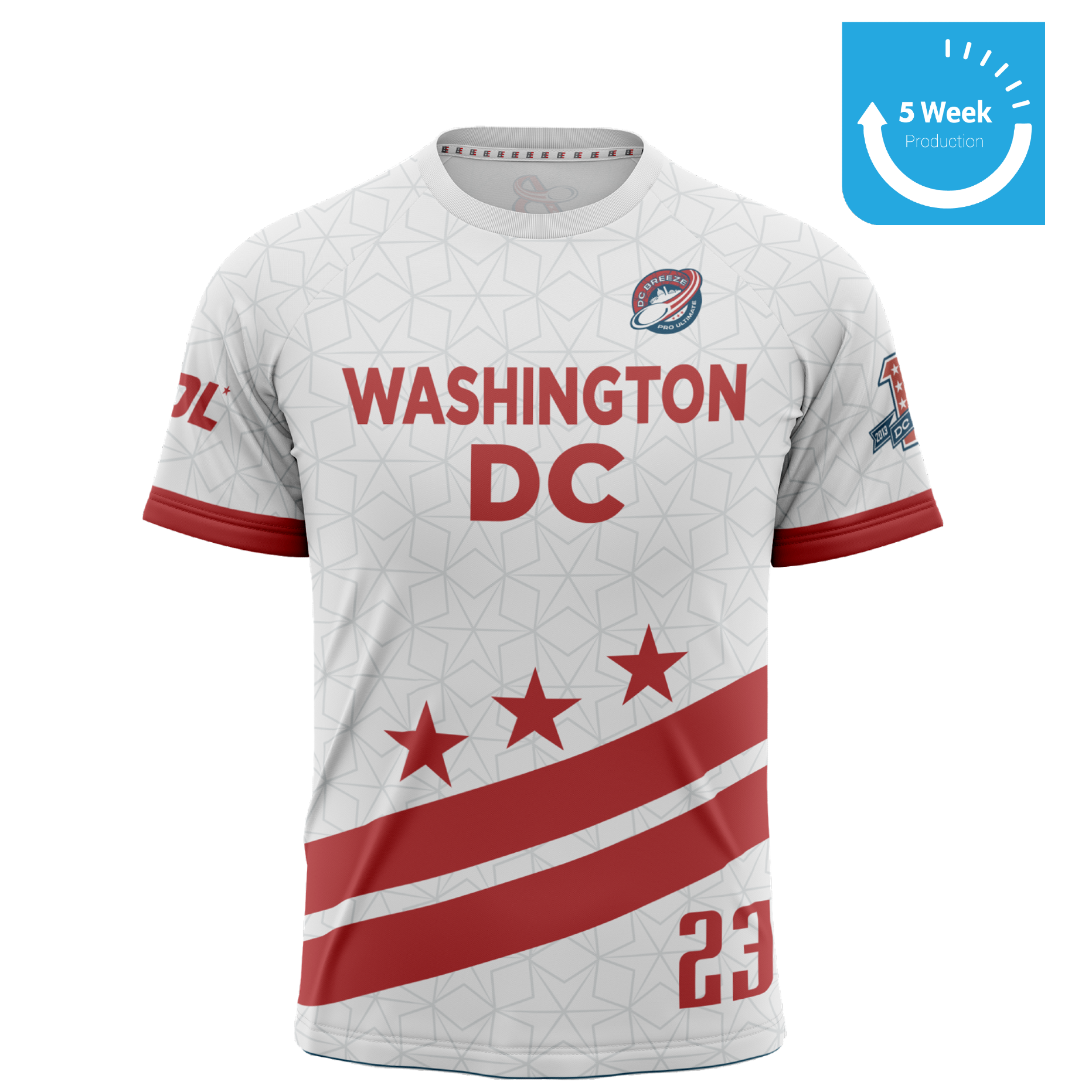 2023 Official Replica Jersey by BE Ultimate (customizable, link to order in product description)