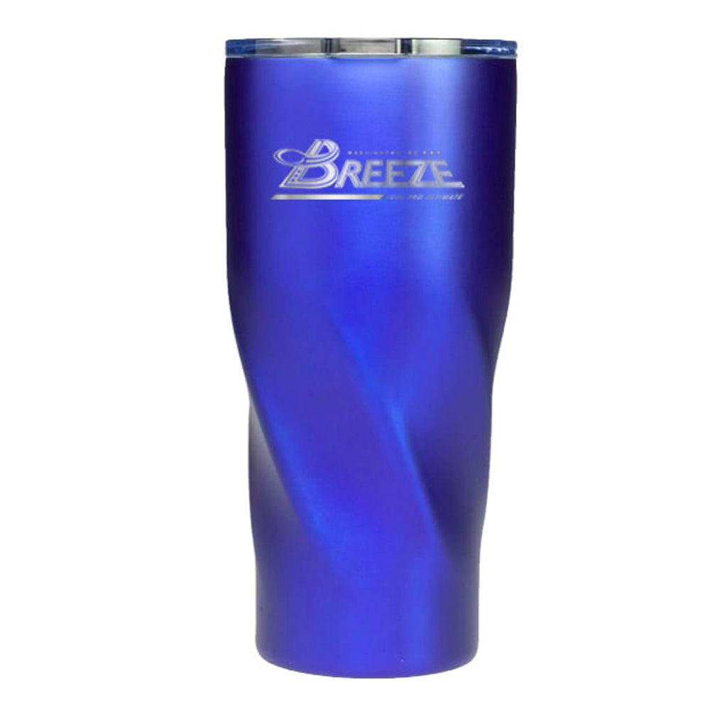 Stainless Steel Blue Hot/Cold Tumbler